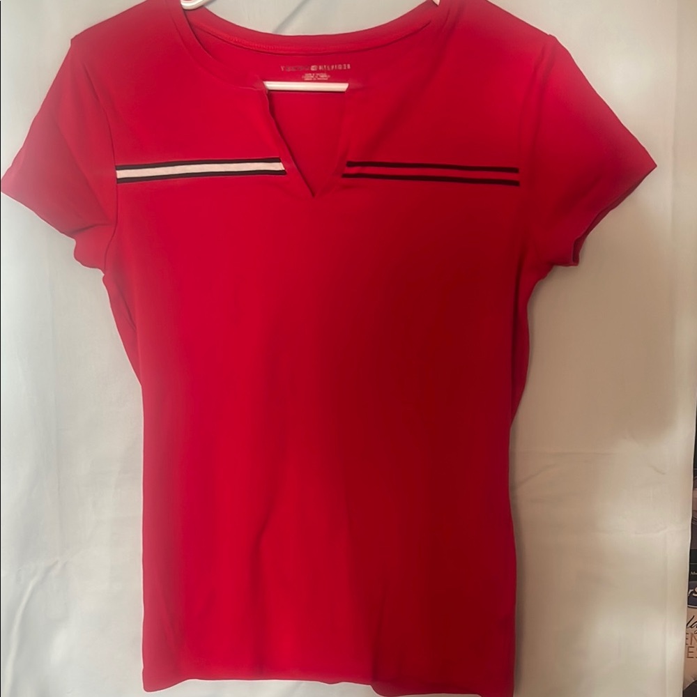 Tommy Hilfiger Women's Red Top